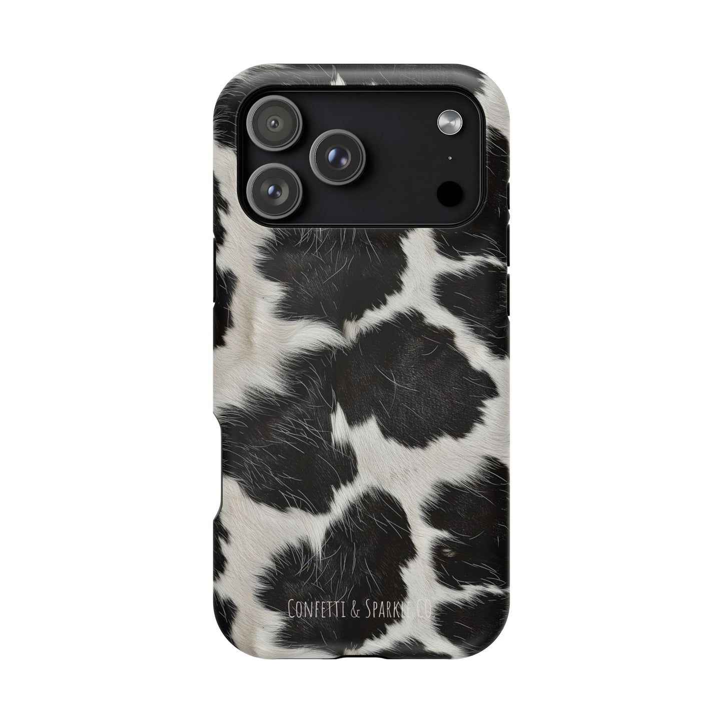 Cowhide Pattern Magnetic Impact-Resistant Phone Case