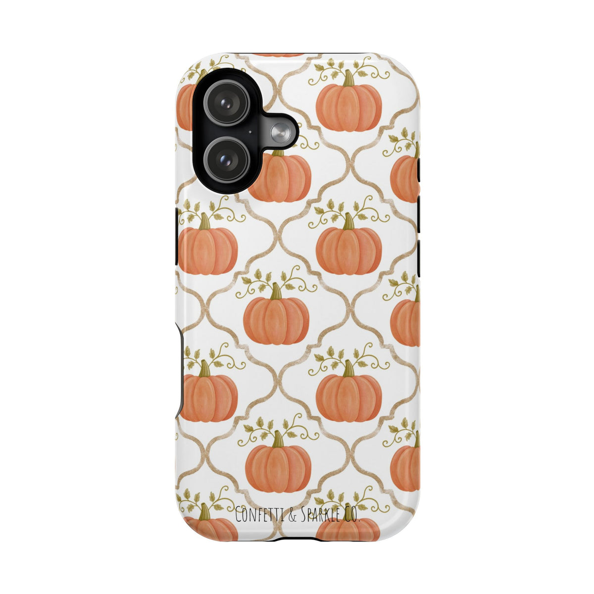 Pumpkin Pattern Magnetic Impact-Resistant Phone Case