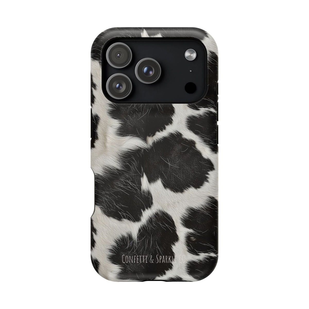 Cowhide Pattern Magnetic Impact-Resistant Phone Case