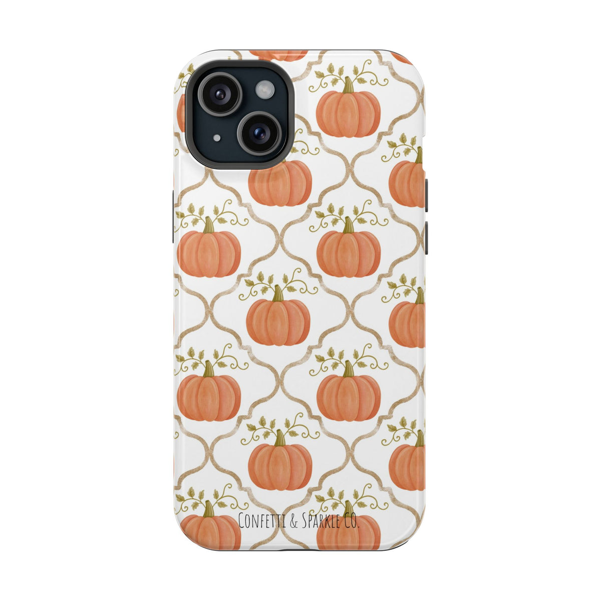 Pumpkin Pattern Magnetic Impact-Resistant Phone Case