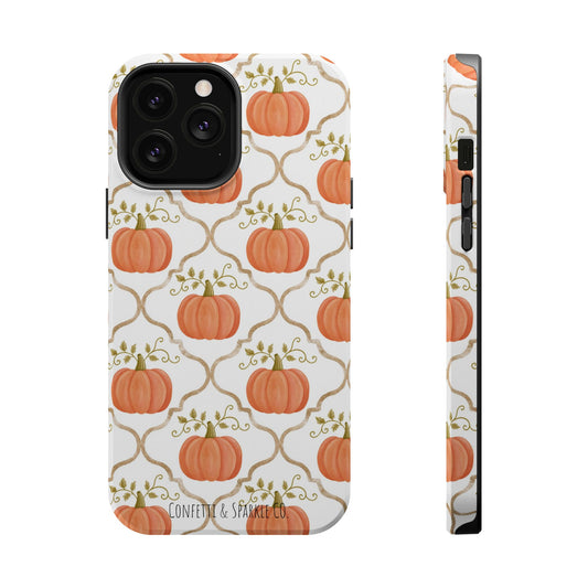 Pumpkin Pattern Magnetic Impact-Resistant Phone Case
