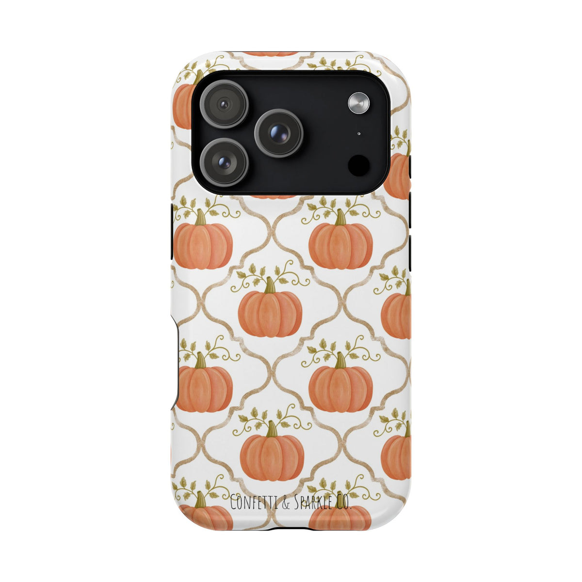 Pumpkin Pattern Magnetic Impact-Resistant Phone Case