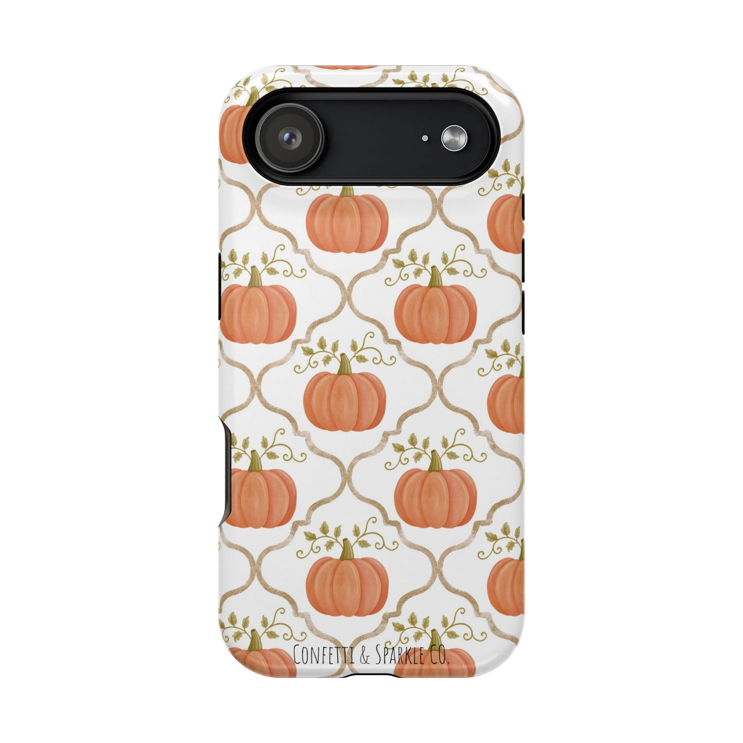 Pumpkin Pattern Magnetic Impact-Resistant Phone Case