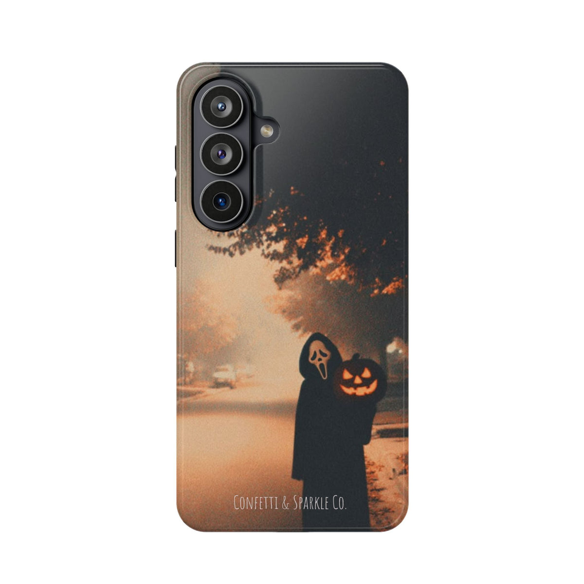 Halloween Pumpkin Mask Magnetic Impact-Resistant Phone Case