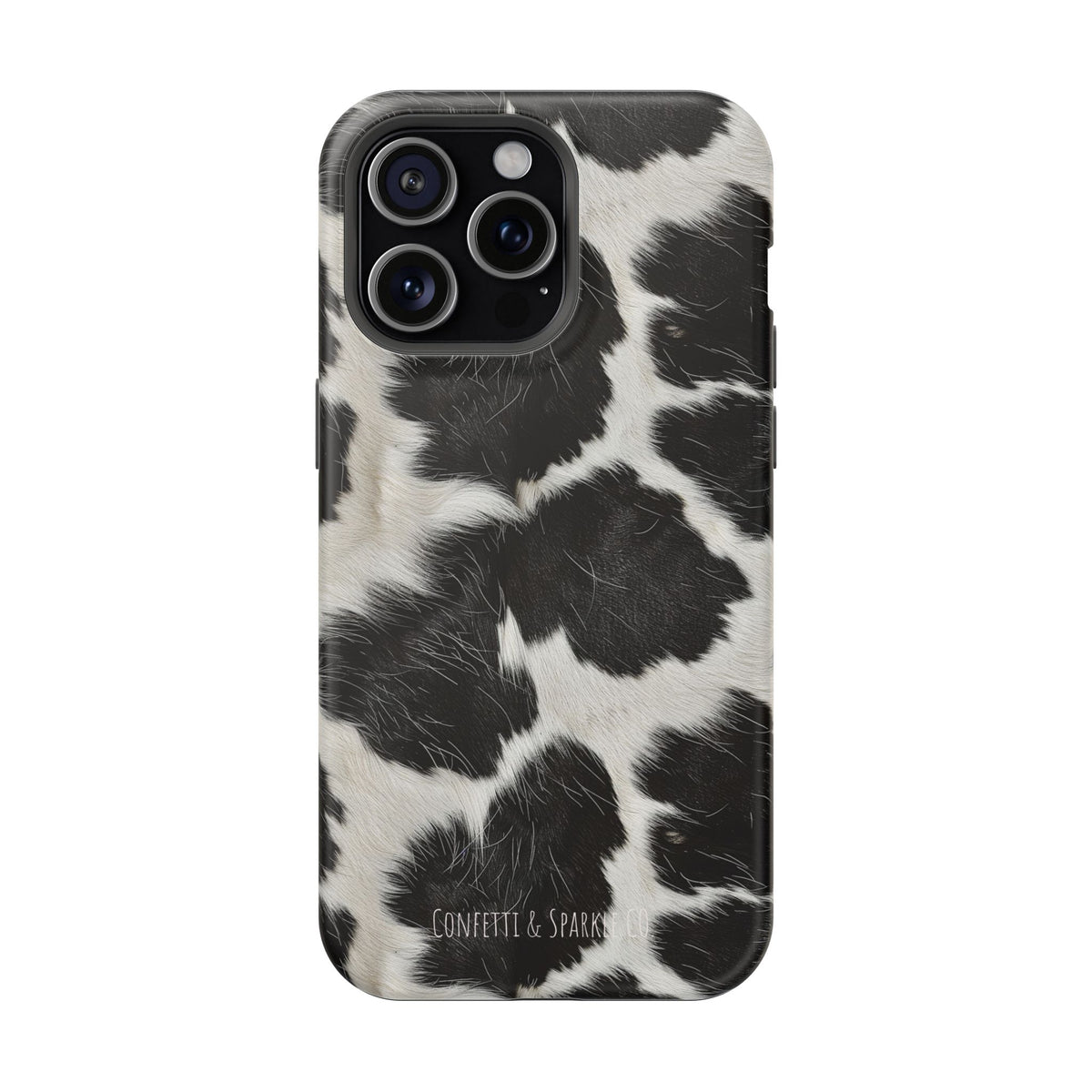 Cowhide Pattern Magnetic Impact-Resistant Phone Case
