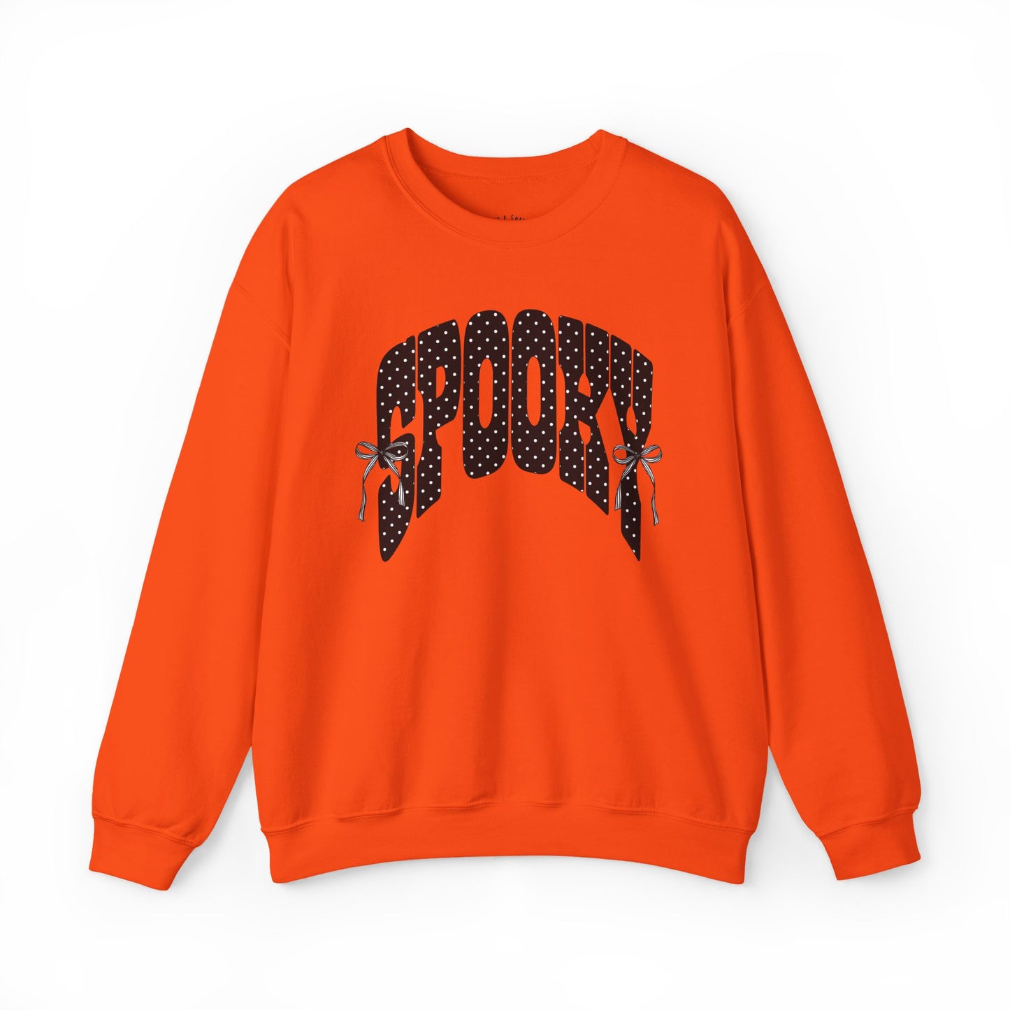Spooky Polka Dot Crewneck Sweatshirt