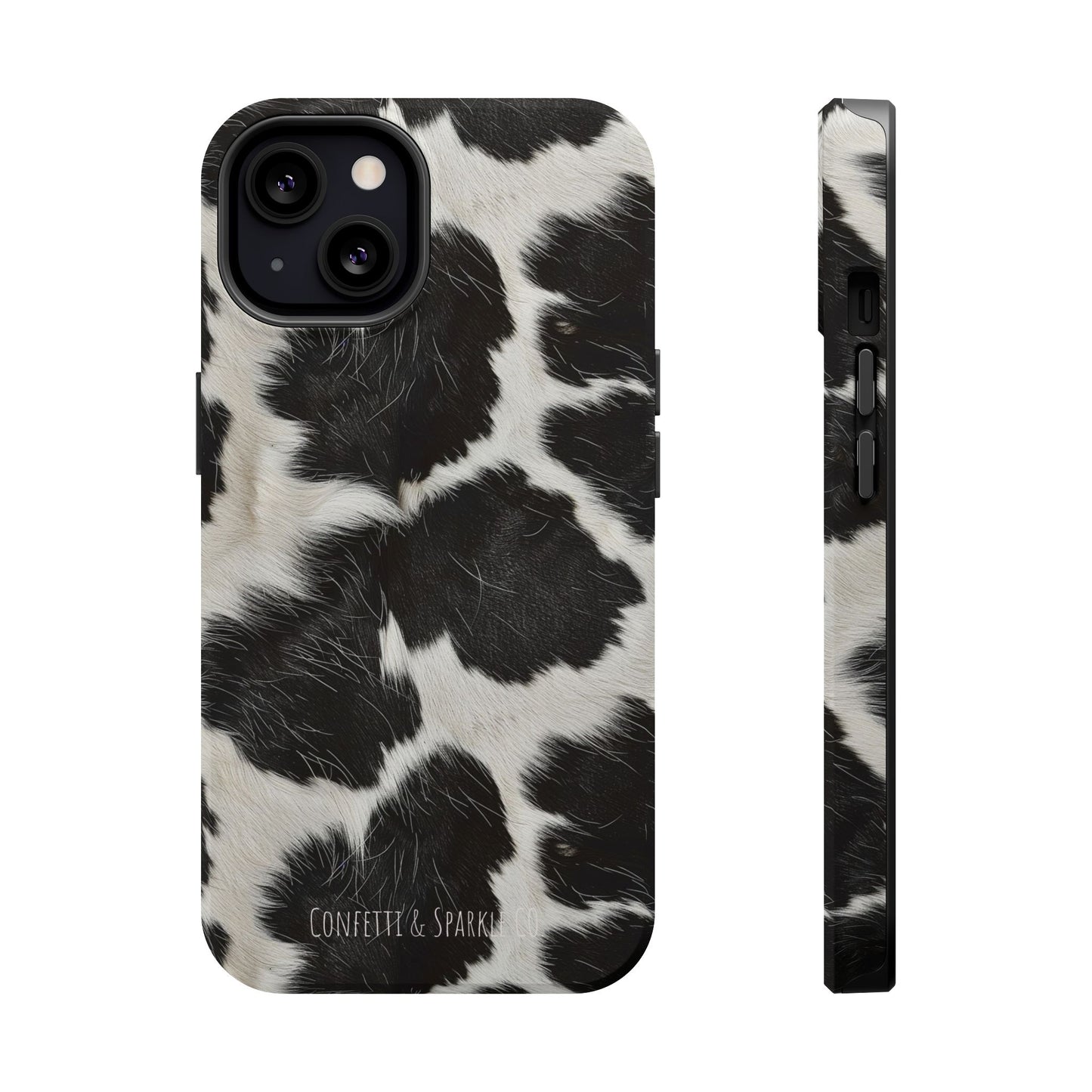 Cowhide Pattern Magnetic Impact-Resistant Phone Case