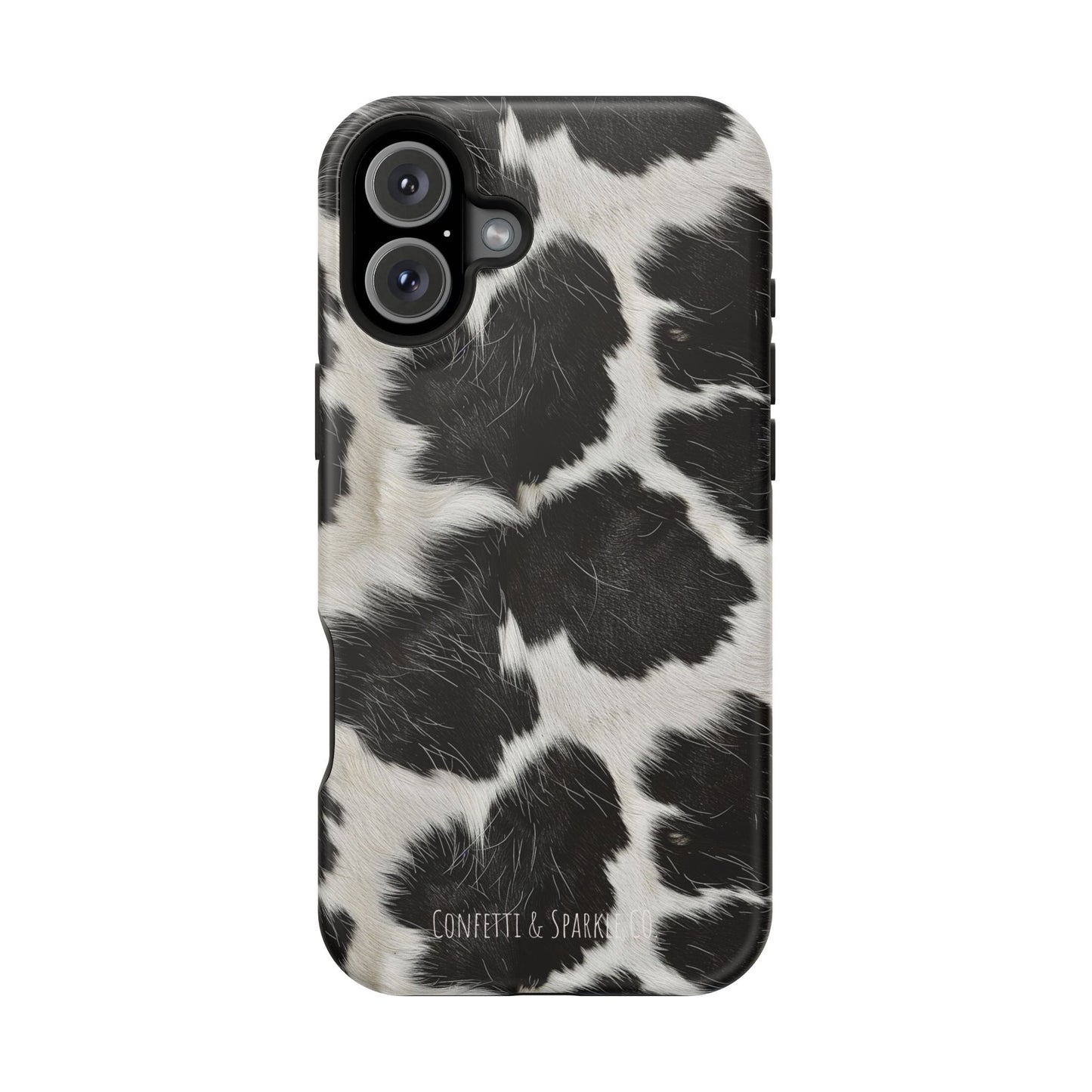 Cowhide Pattern Magnetic Impact-Resistant Phone Case