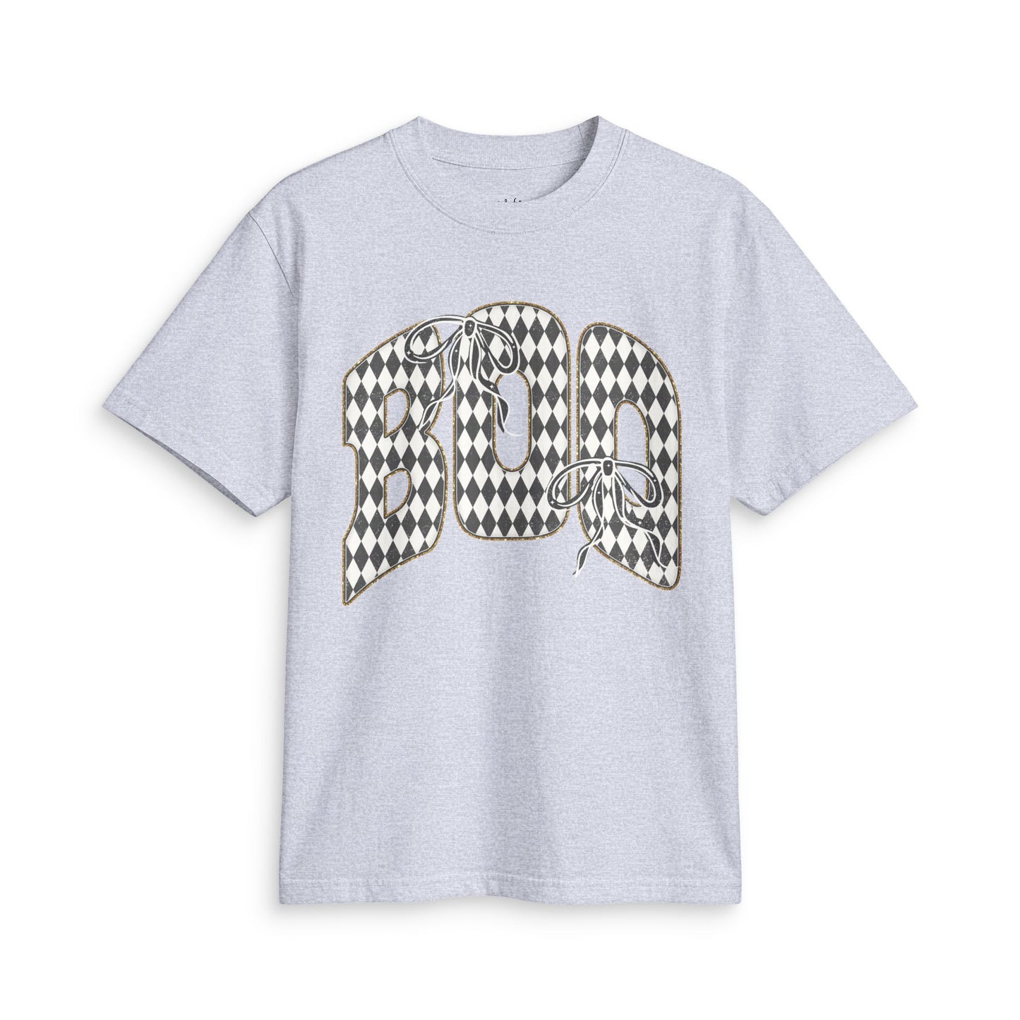 Checkered Boo Graphic T-Shirt