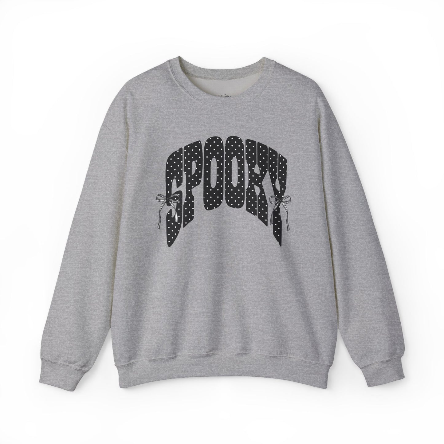 Spooky Polka Dot Crewneck Sweatshirt
