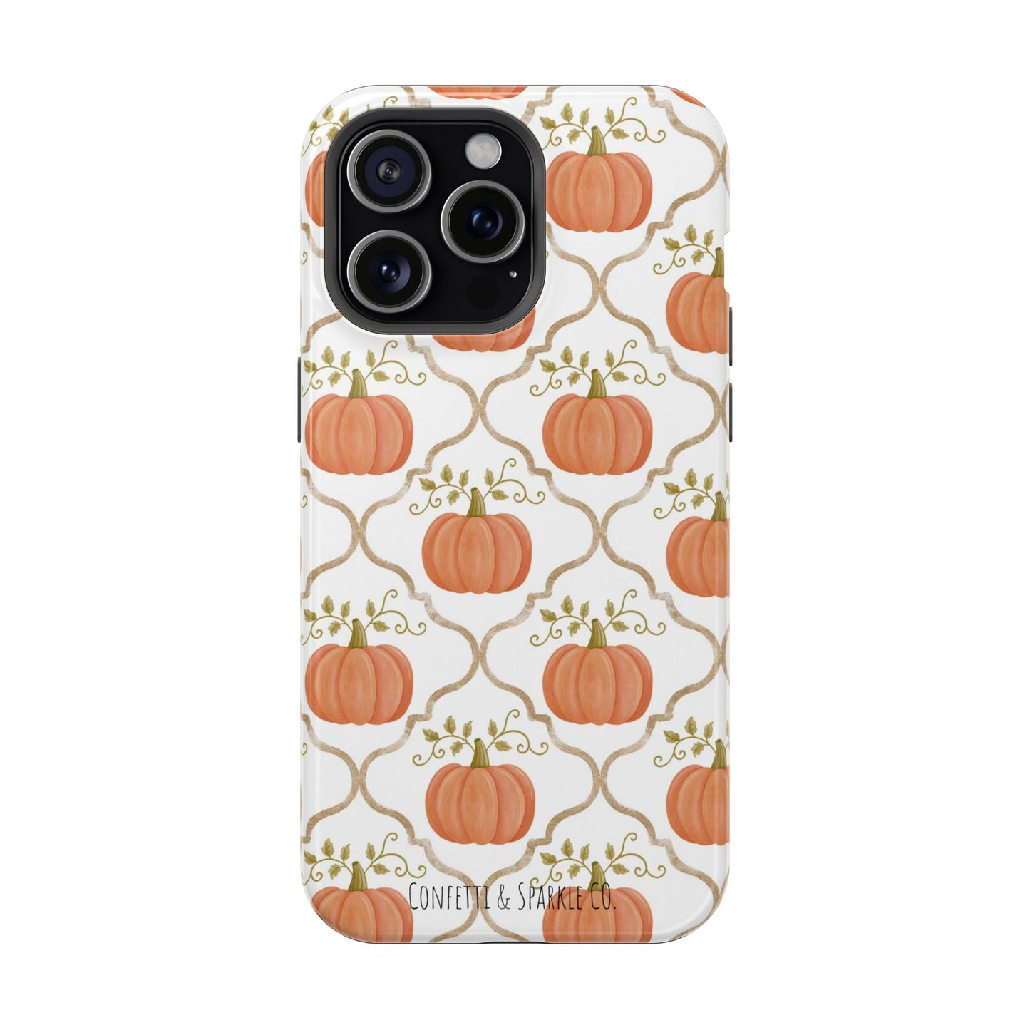 Pumpkin Pattern Magnetic Impact-Resistant Phone Case