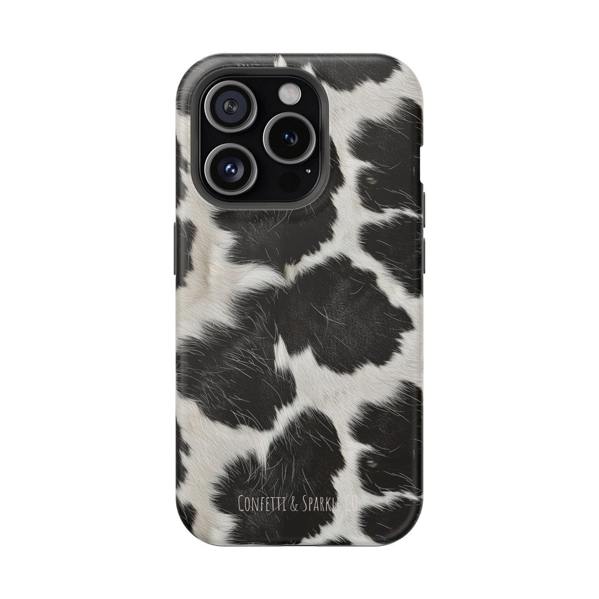 Cowhide Pattern Magnetic Impact-Resistant Phone Case