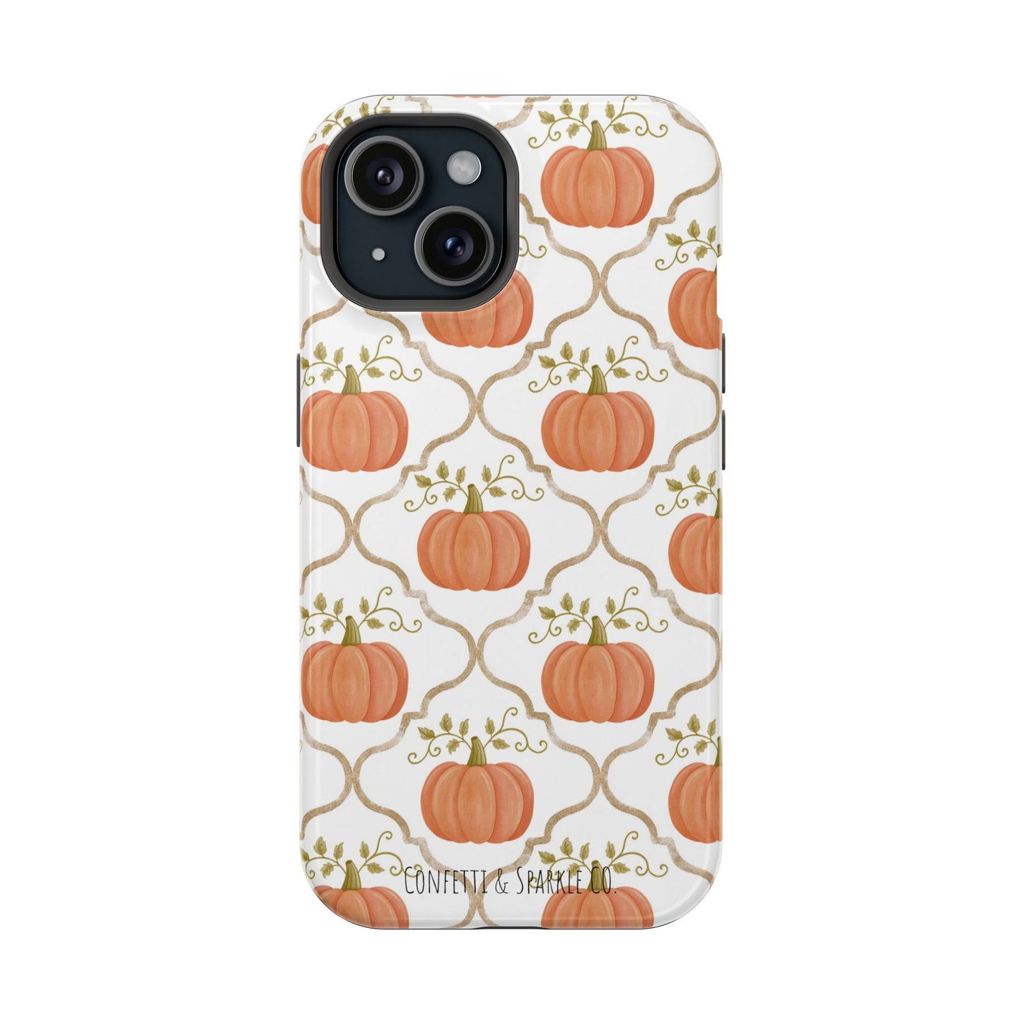 Pumpkin Pattern Magnetic Impact-Resistant Phone Case