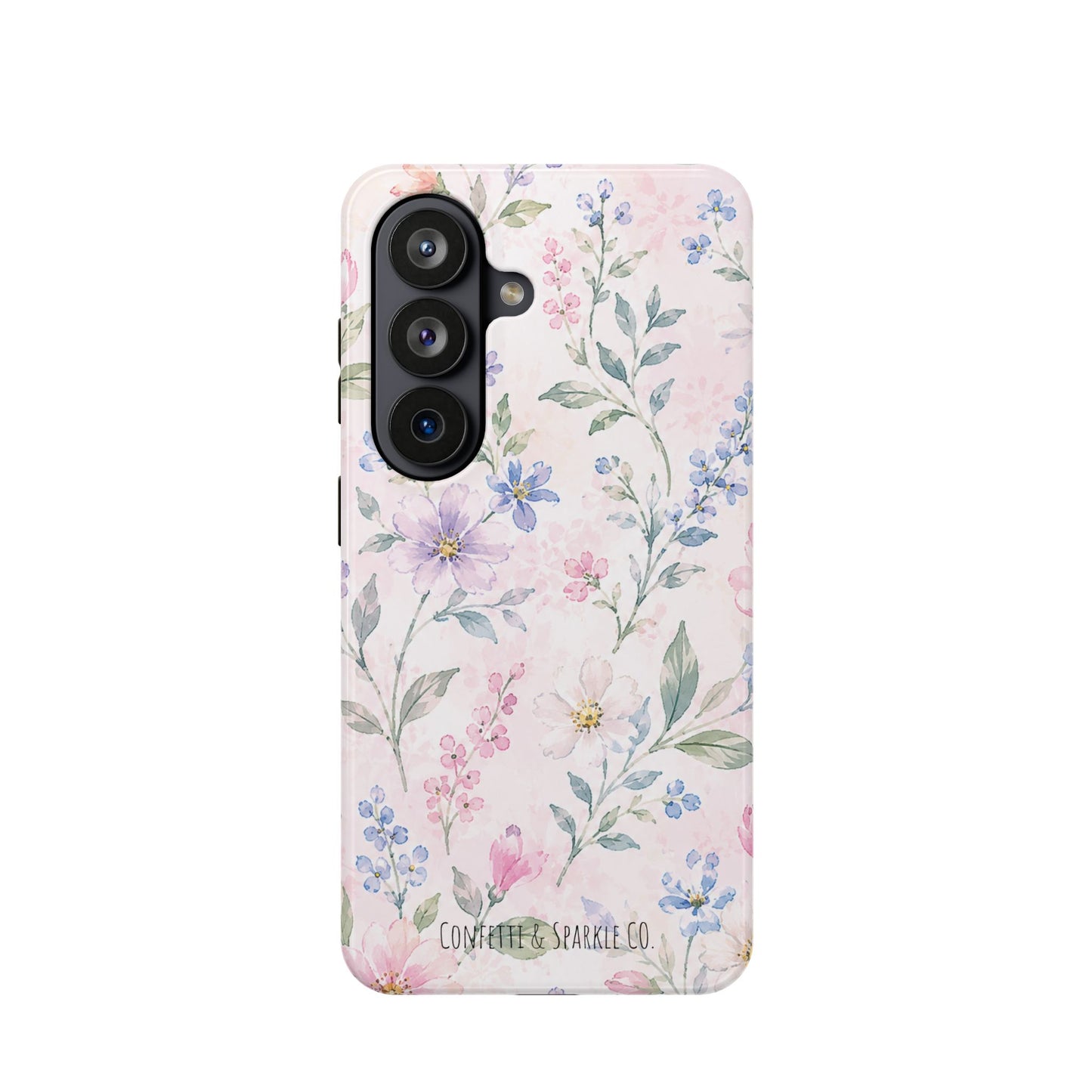 Floral Watercolor Magnetic Impact Phone Case