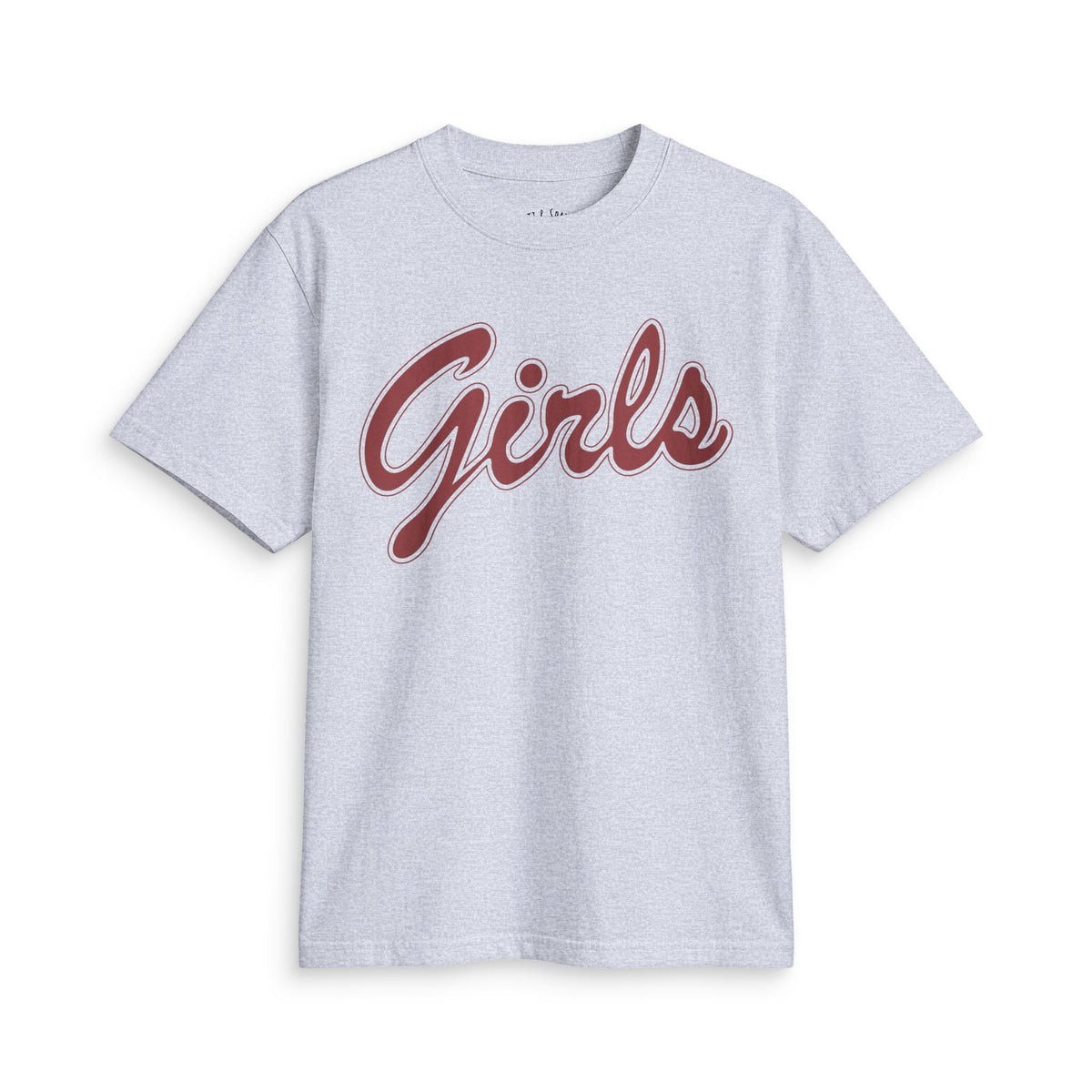 Girls Script Tee — Retro Varsity Graphic T-Shirt