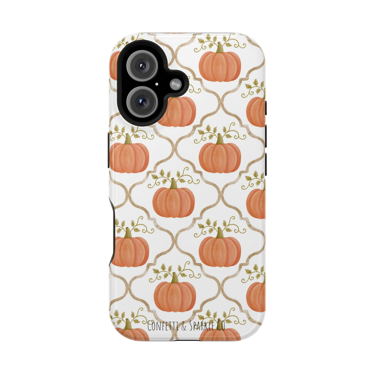 Pumpkin Pattern Magnetic Impact-Resistant Phone Case