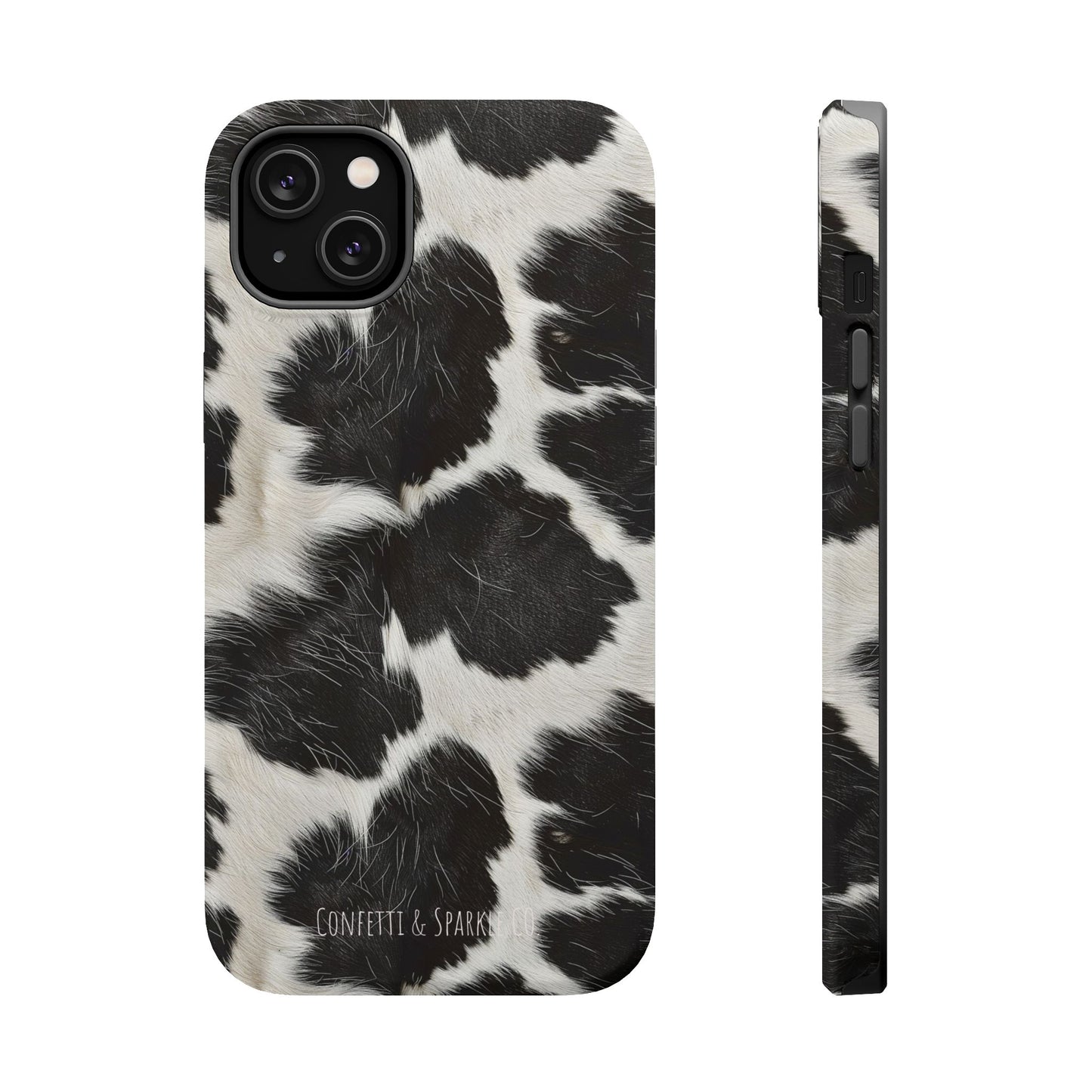 Cowhide Pattern Magnetic Impact-Resistant Phone Case