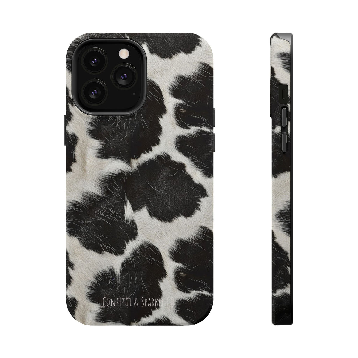 Cowhide Pattern Magnetic Impact-Resistant Phone Case