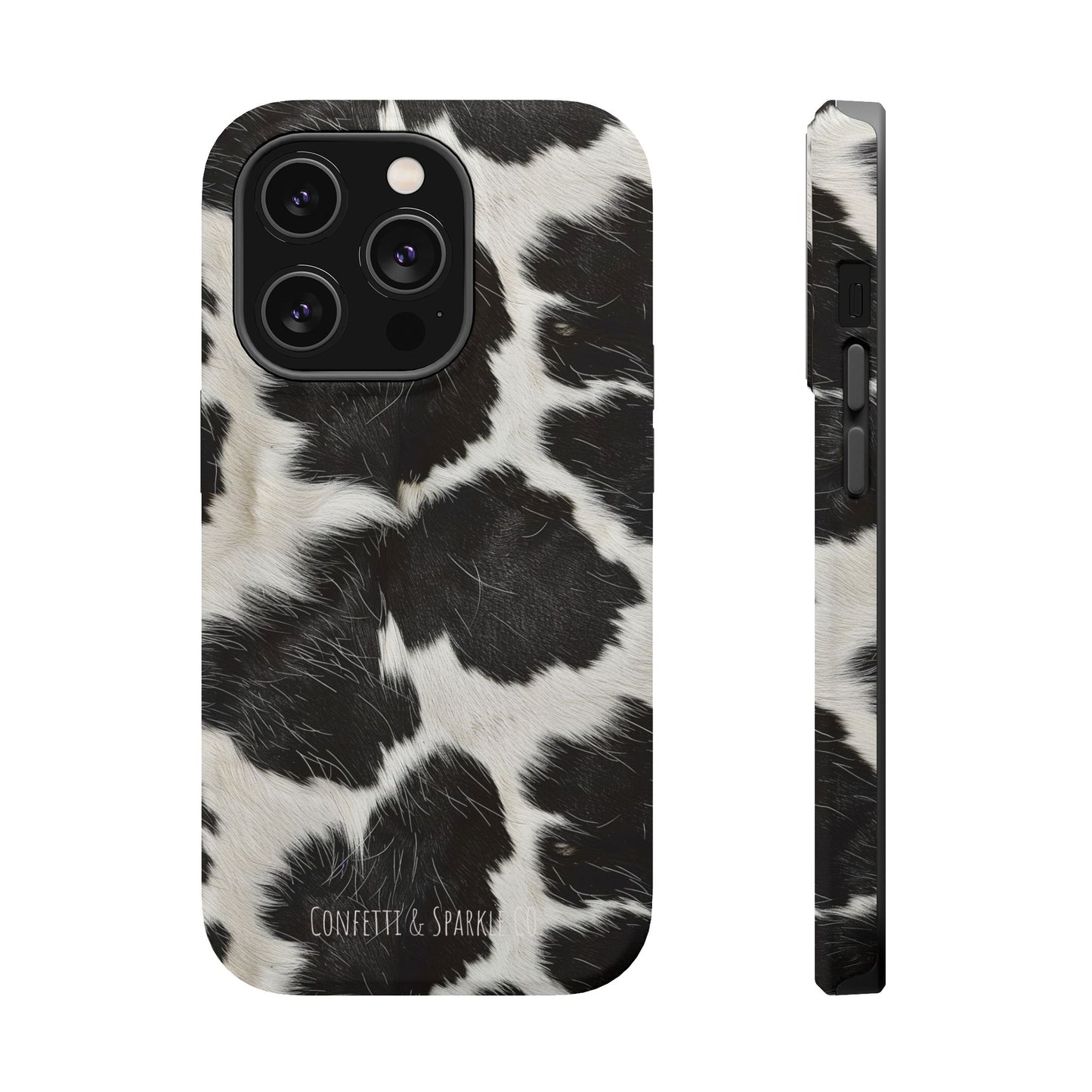 Cowhide Pattern Magnetic Impact-Resistant Phone Case