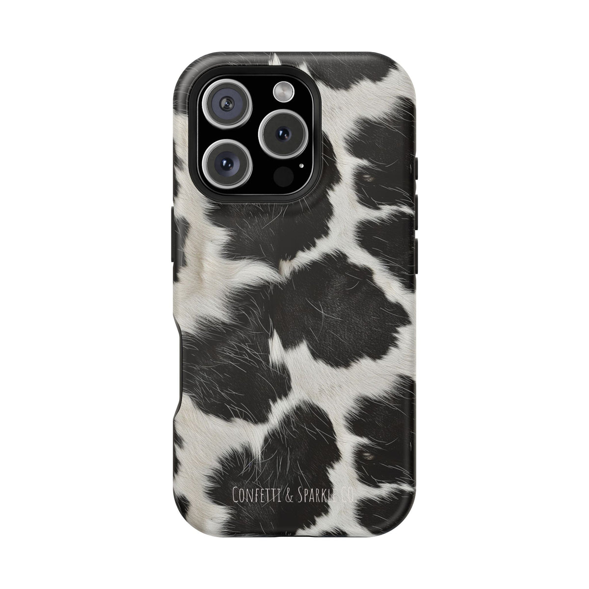 Cowhide Pattern Magnetic Impact-Resistant Phone Case