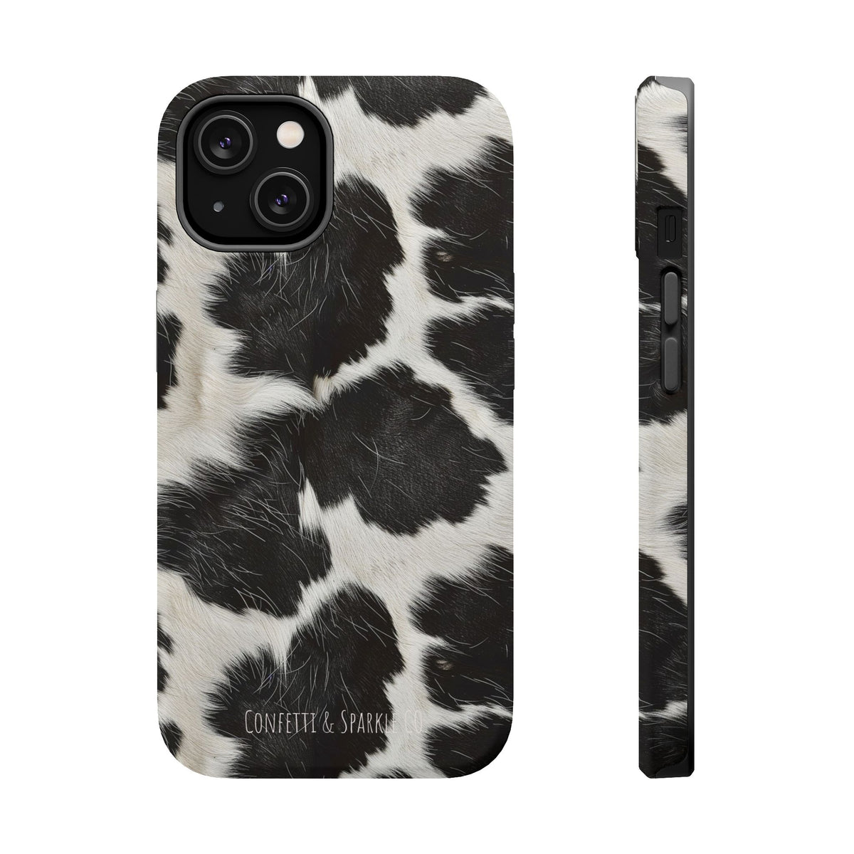 Cowhide Pattern Magnetic Impact-Resistant Phone Case