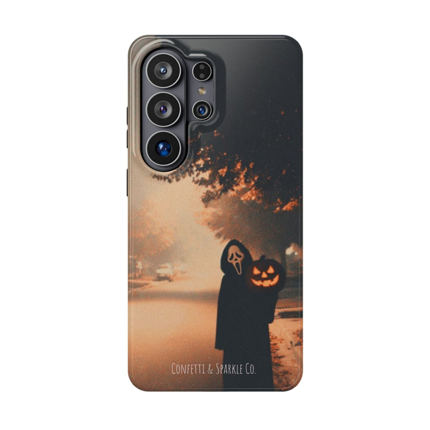 Halloween Pumpkin Mask Magnetic Impact-Resistant Phone Case
