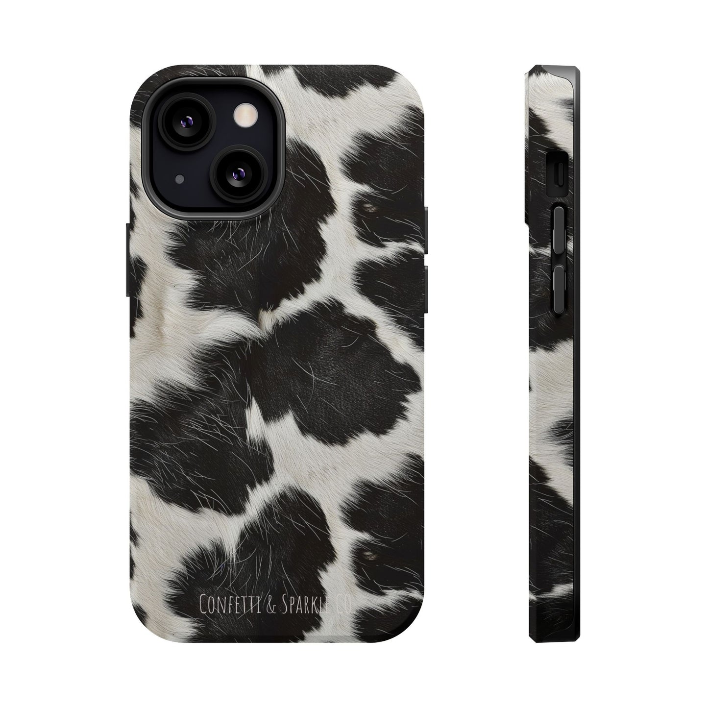 Cowhide Pattern Magnetic Impact-Resistant Phone Case