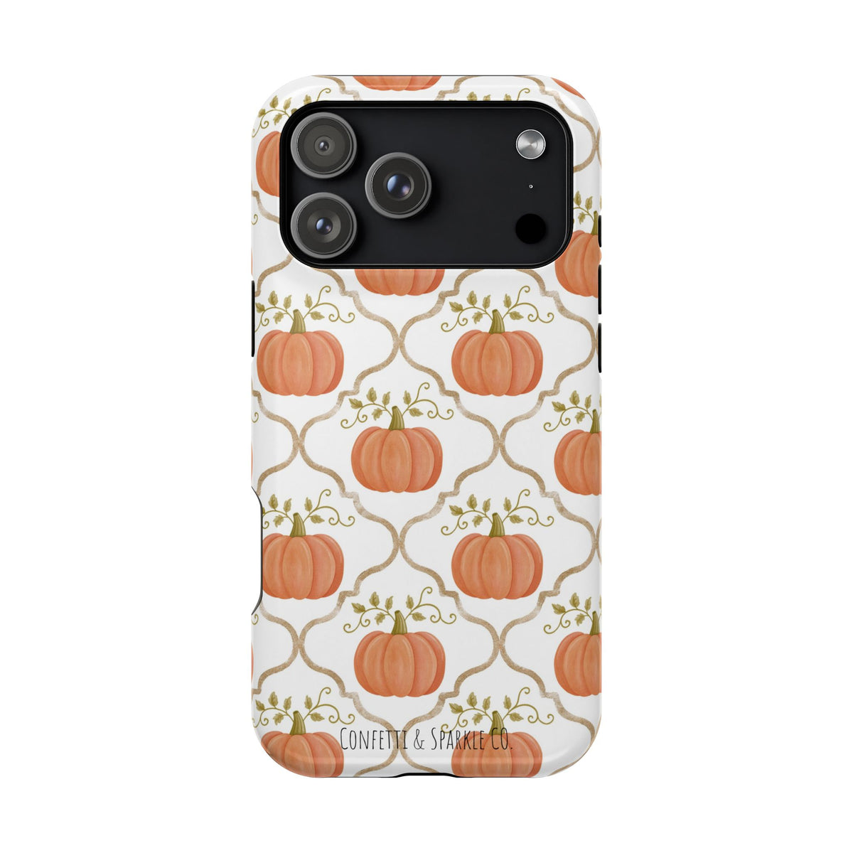 Pumpkin Pattern Magnetic Impact-Resistant Phone Case