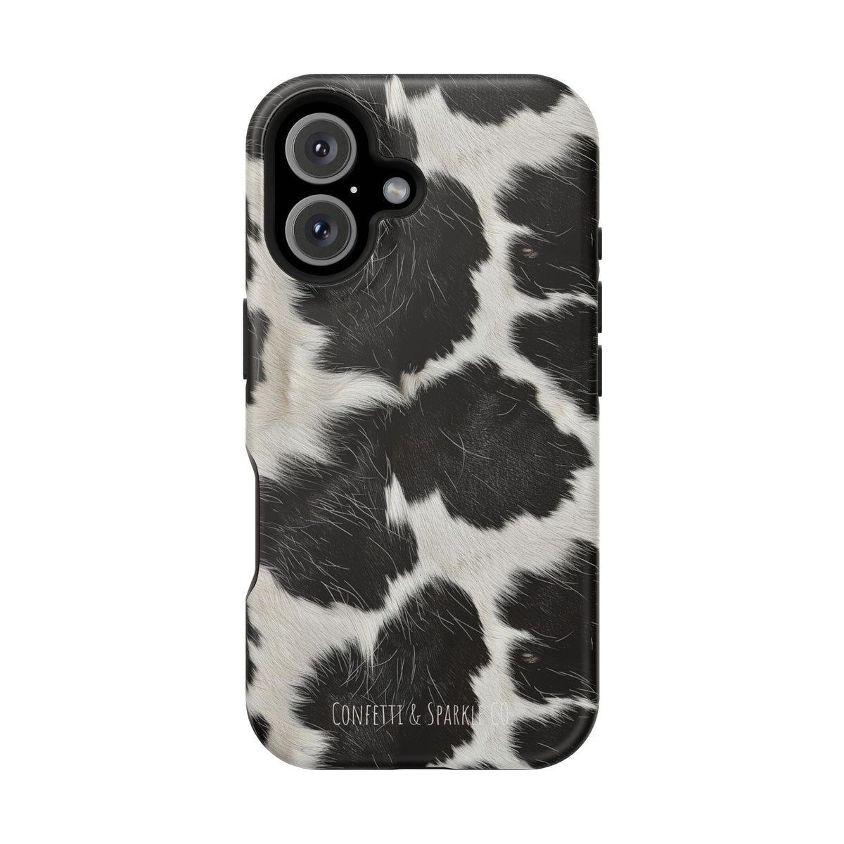 Cowhide Pattern Magnetic Impact-Resistant Phone Case