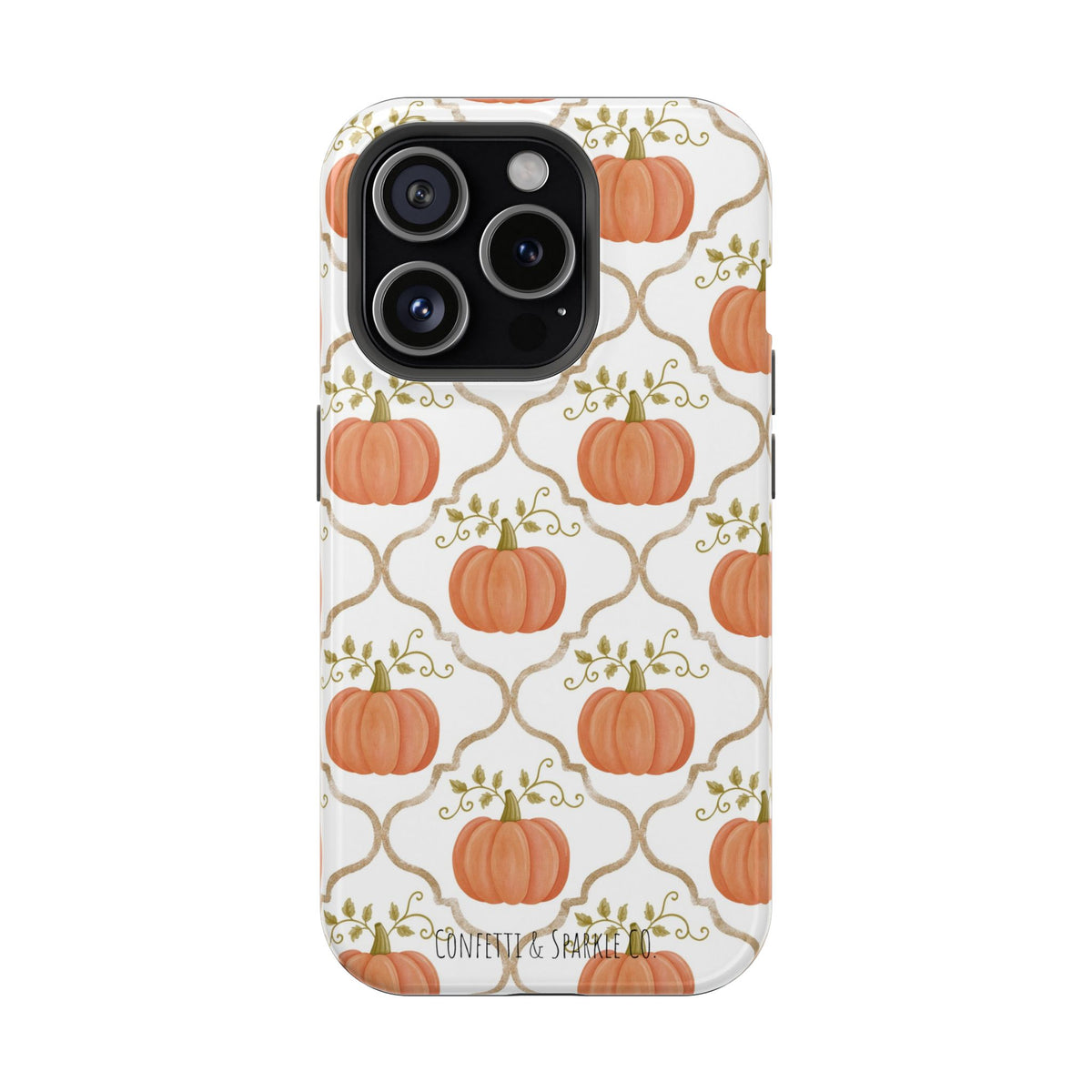 Pumpkin Pattern Magnetic Impact-Resistant Phone Case