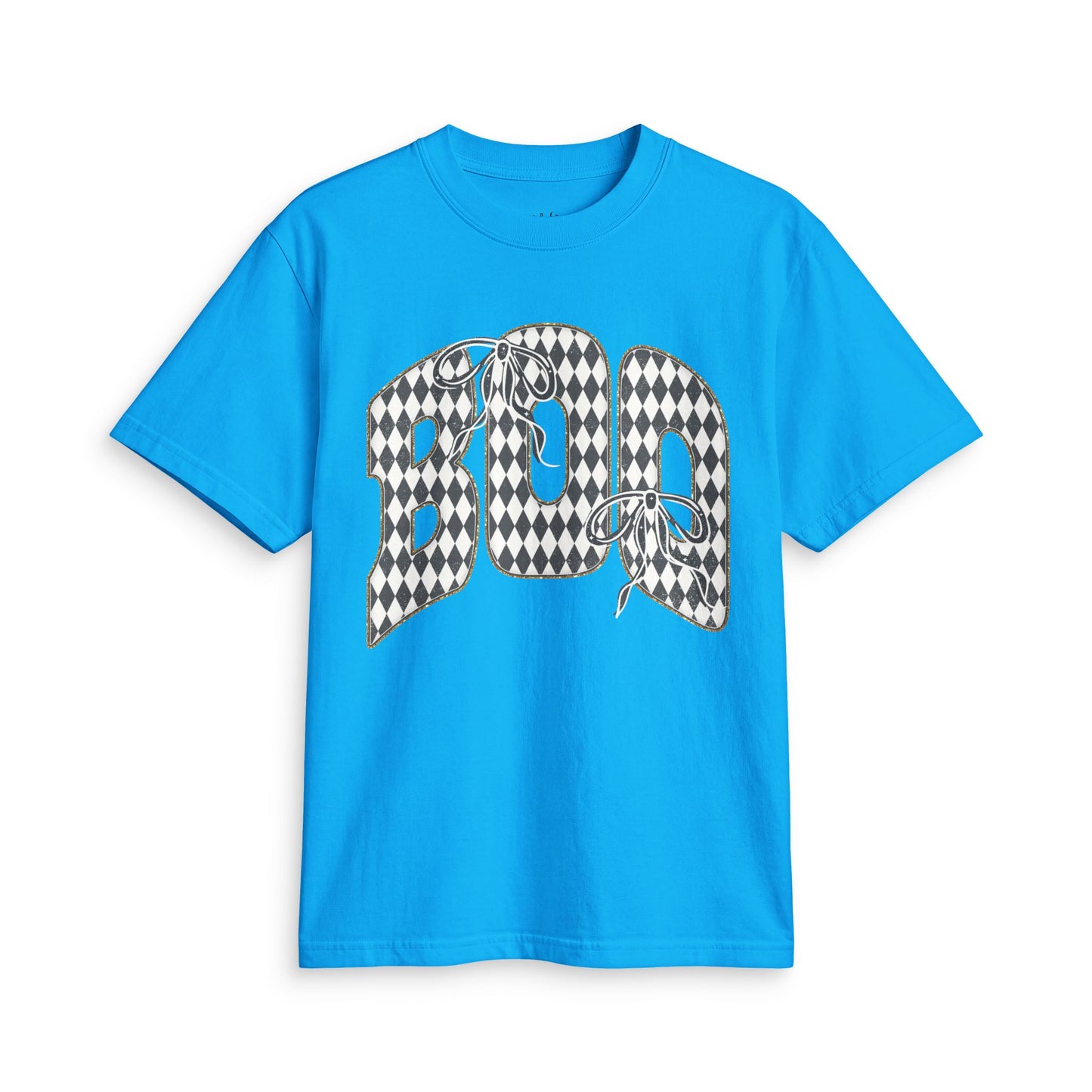 Checkered Boo Graphic T-Shirt