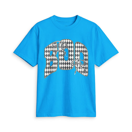 Checkered Boo Graphic T-Shirt