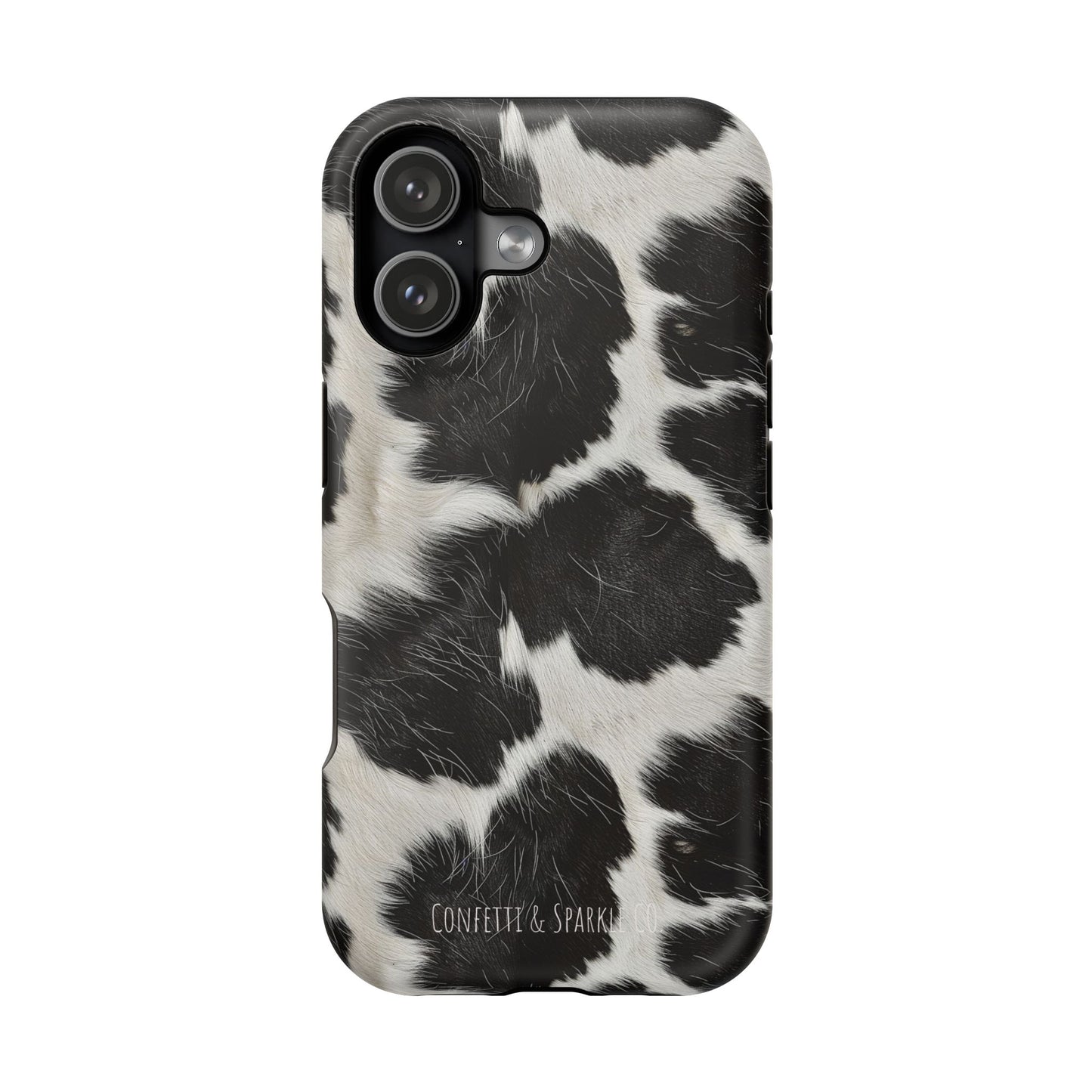 Cowhide Pattern Magnetic Impact-Resistant Phone Case