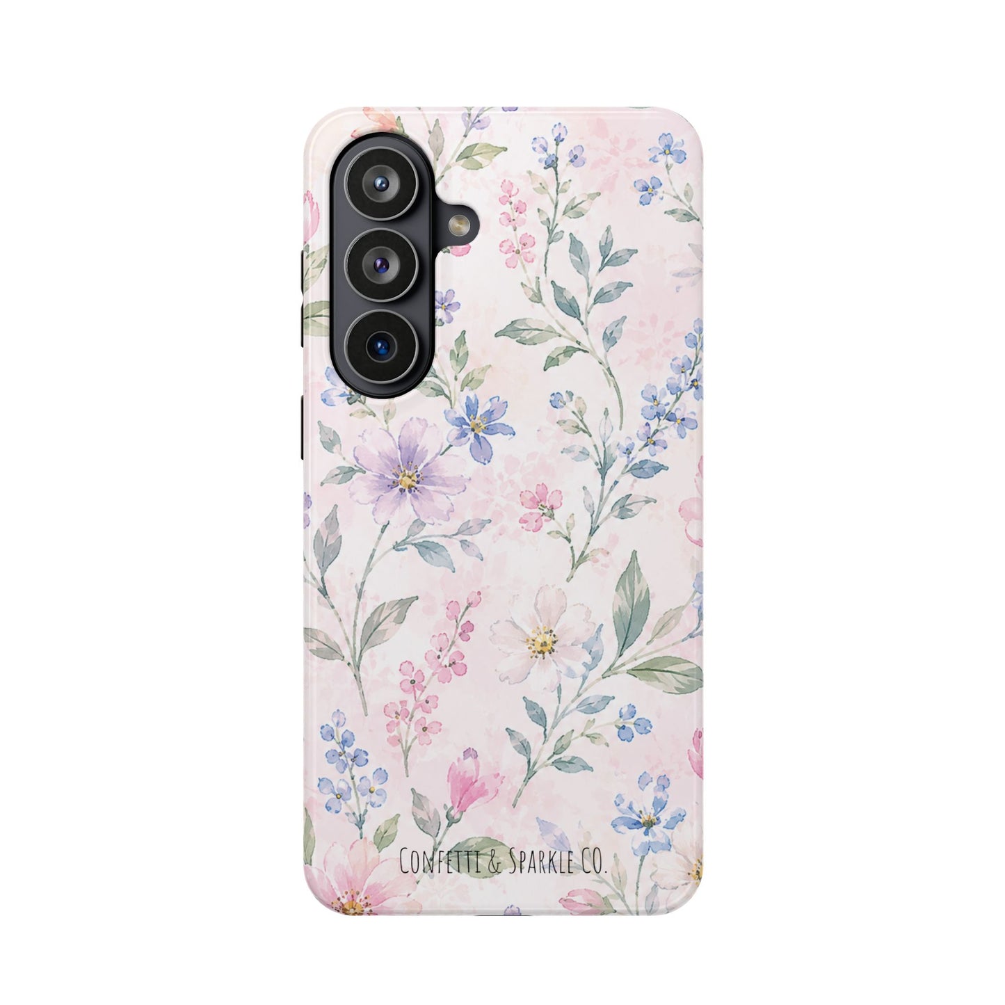Floral Watercolor Magnetic Impact Phone Case