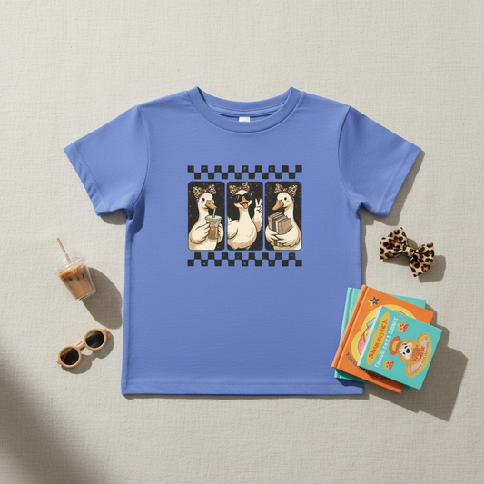 Dapper Ducks Tee - Flat Lay